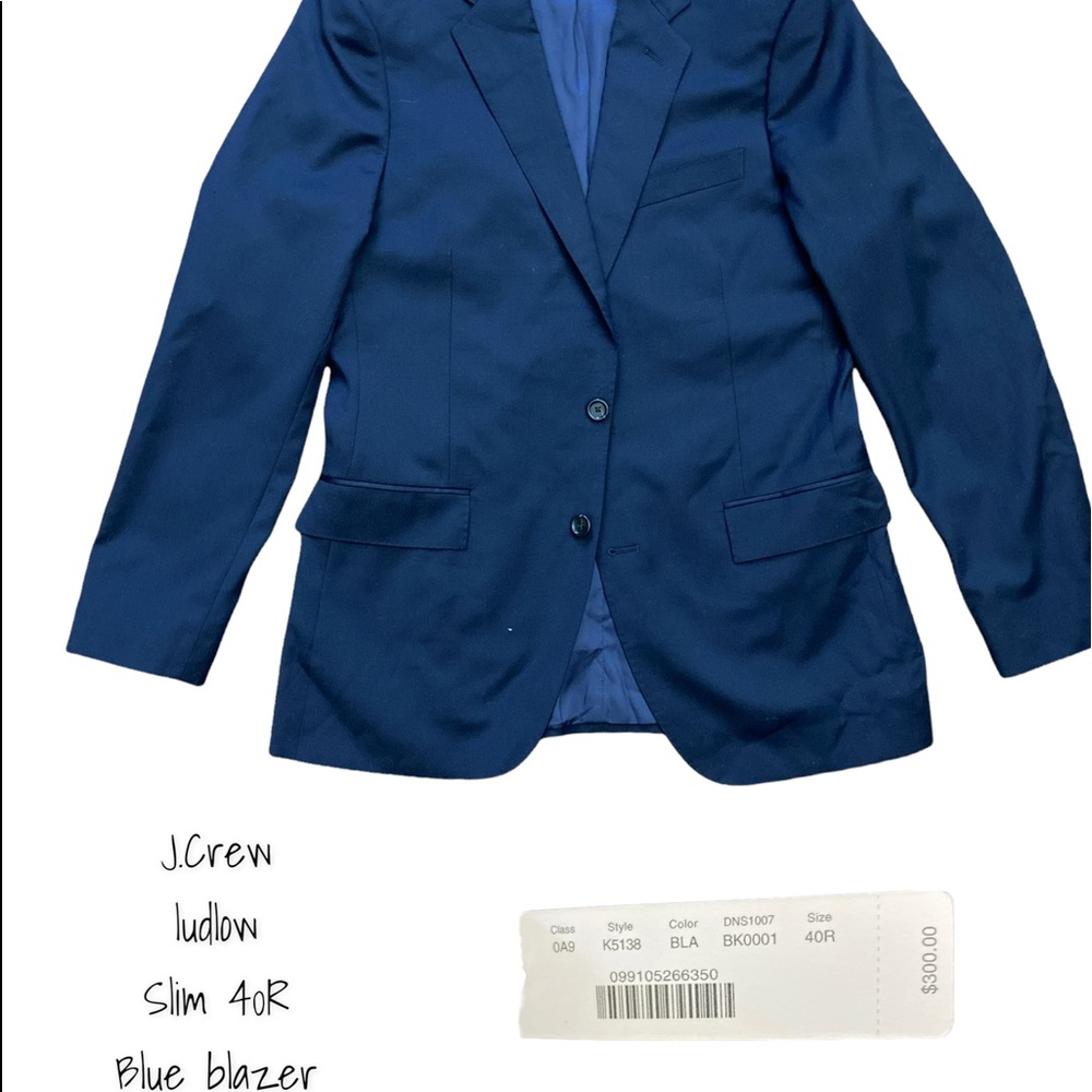 J Crew Ludlow Slim Blazer